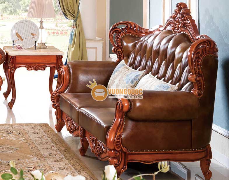 bộ ghế sofa phòng khách cổ điển GDA919S